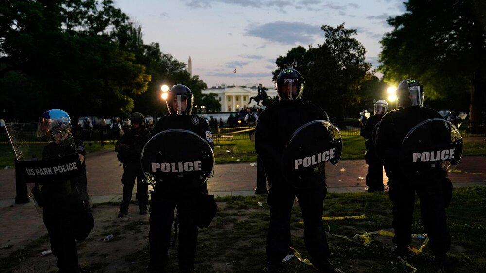 عکس روز رویترز، کاخ سفید در دود و آتش