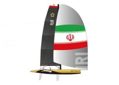 از قایق رسمی ایران در لیگ ستاره های بادبانی رونمایی شد